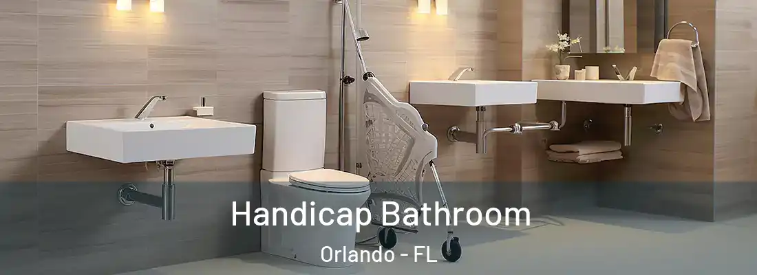 Handicap Bathroom Orlando - FL